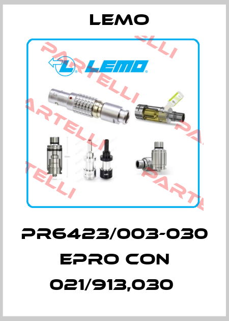 PR6423/003-030 EPRO CON 021/913,030  Lemo