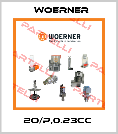 2O/P,0.23CC  Woerner