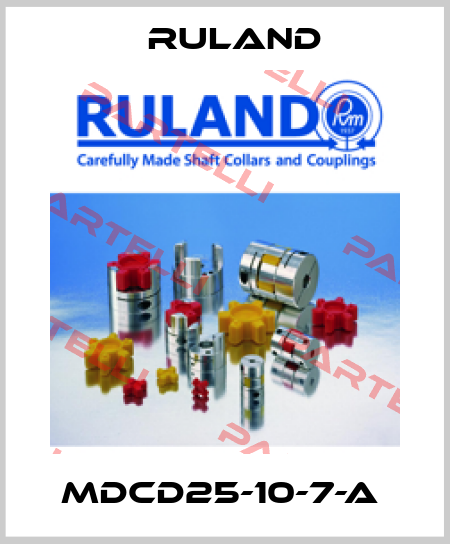 MDCD25-10-7-A  Ruland