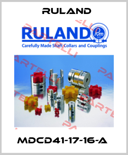 MDCD41-17-16-A  Ruland