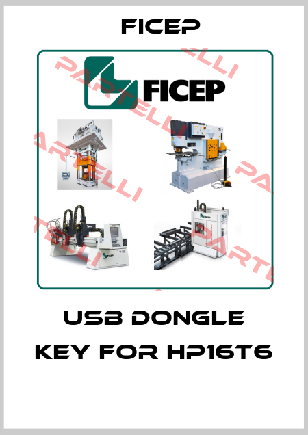 USB Dongle Key for HP16T6  Ficep