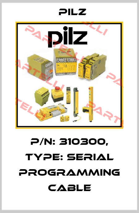 p/n: 310300, Type: Serial programming cable Pilz