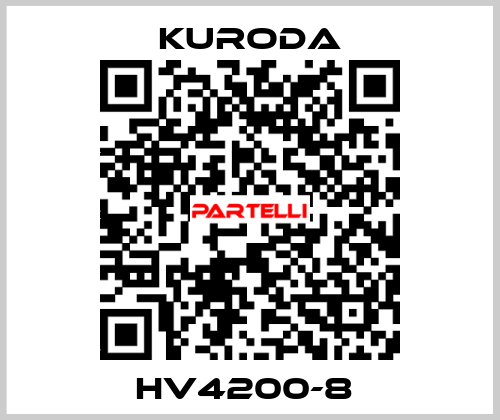 HV4200-8  Kuroda