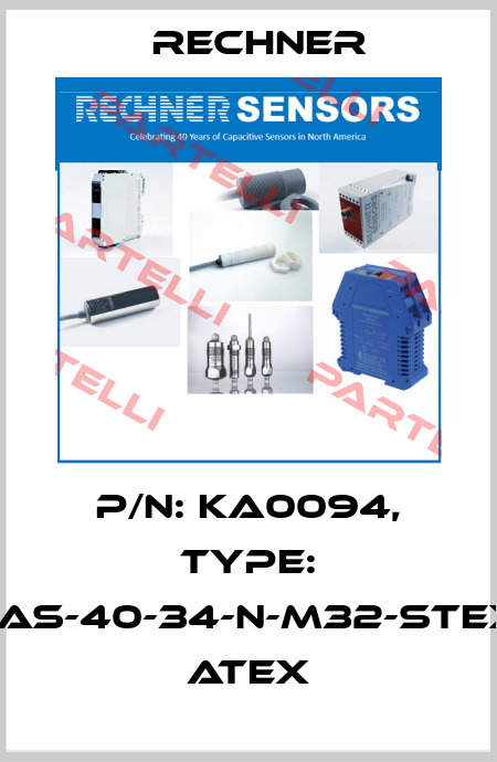 p/n: KA0094, Type: KAS-40-34-N-M32-StEx, ATEX Rechner