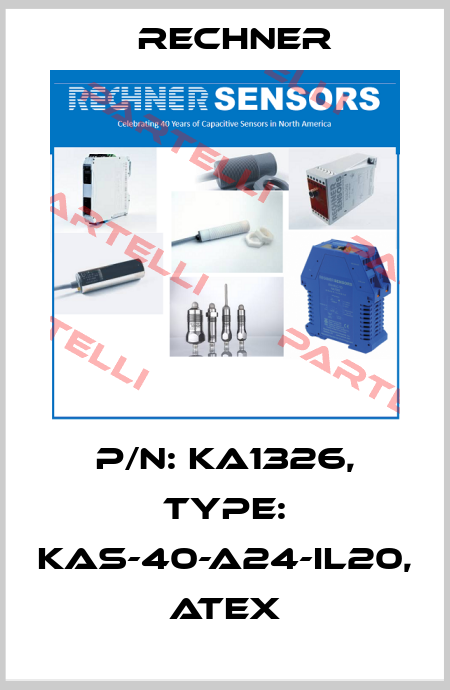 p/n: KA1326, Type: KAS-40-A24-IL20,  ATEX Rechner
