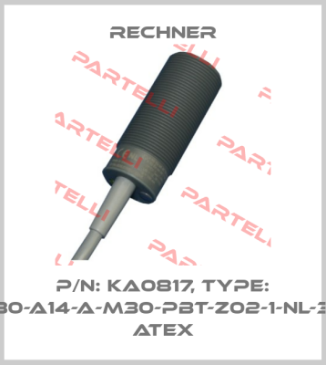 p/n: KA0817, Type: KAS-80-A14-A-M30-PBT-Z02-1-NL-3G-3D, ATEX Rechner