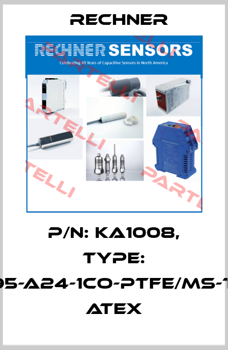 p/n: KA1008, Type: KAS-95-A24-1CO-PTFE/MS-TD-3D, ATEX Rechner