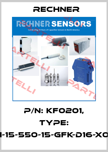 p/n: KF0201, Type: KFS-51-15-550-15-GFK-D16-X02-Y55 Rechner