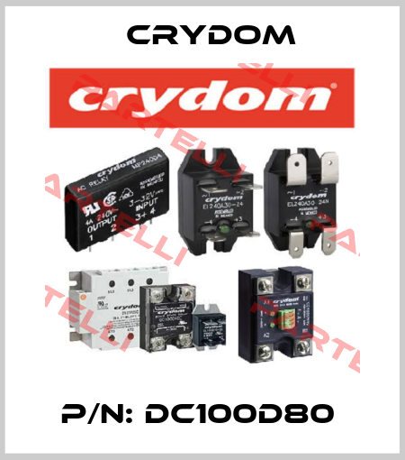 P/N: DC100D80  Crydom