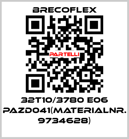 32T10/3780 E06 PAZD041(MATERIALNR. 9734628) Brecoflex
