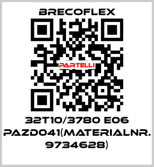 32T10/3780 E06 PAZD041(MATERIALNR. 9734628)  Brecoflex