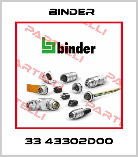 33 43302D00 Binder