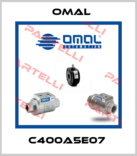 C400a5e07  Omal