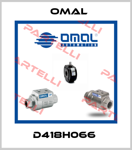 D418H066  Omal