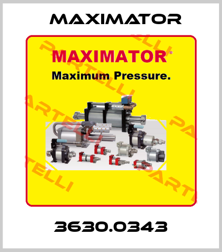 3630.0343 Maximator