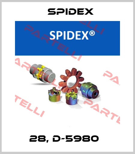28, D-5980   Spidex