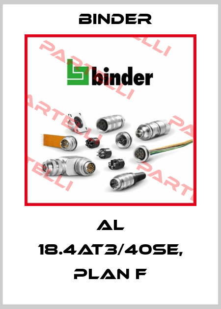 AL 18.4AT3/40SE, Plan F Binder
