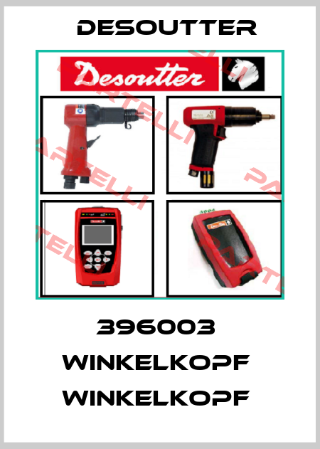 396003  WINKELKOPF  WINKELKOPF  Desoutter