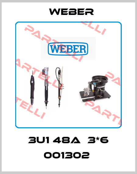 3U1 48A  3*6 001302  Weber