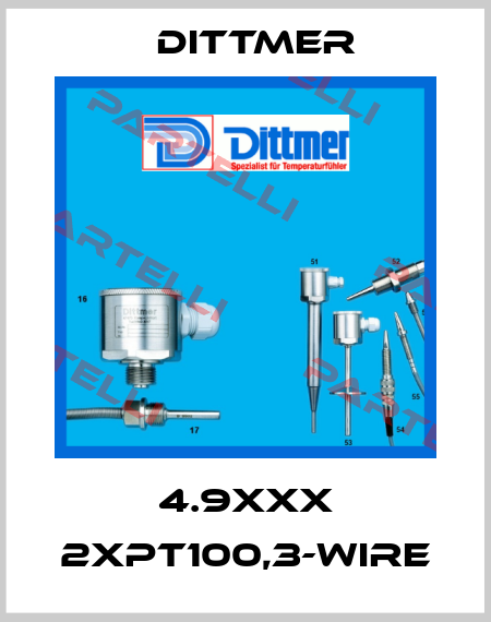 4.9XXX 2XPT100,3-WIRE Dittmer
