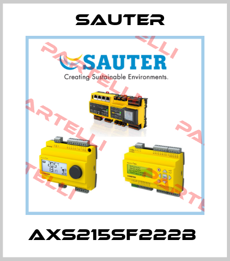 AXS215SF222B  Sauter