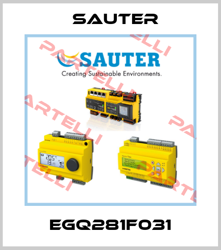 EGQ281F031 Sauter