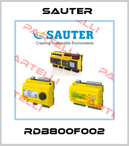 RDB800F002 Sauter