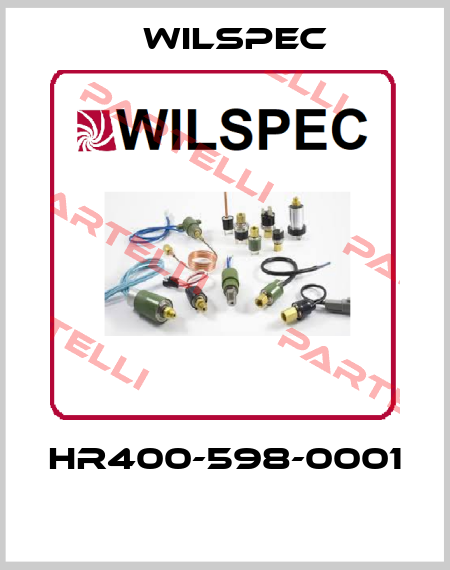 HR400-598-0001  Wilspec