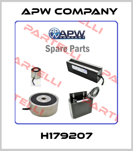 H179207 Apw Company