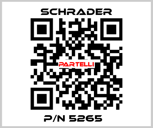 P/N 5265   Schrader..