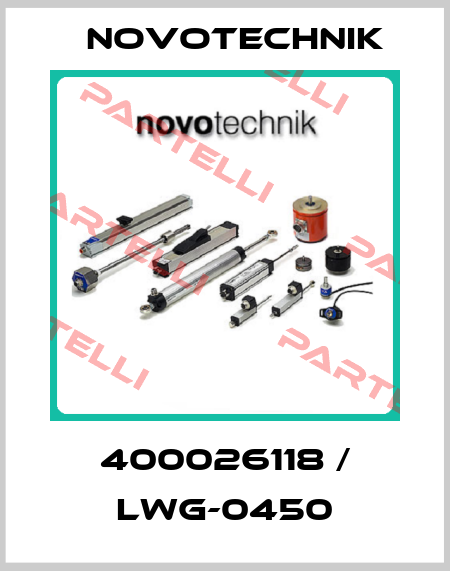 400026118 / LWG-0450 Novotechnik