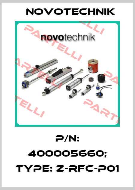 p/n: 400005660; Type: Z-RFC-P01 Novotechnik