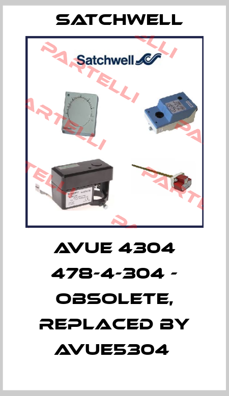 AVUE 4304 478-4-304 - obsolete, replaced by AVUE5304  Satchwell
