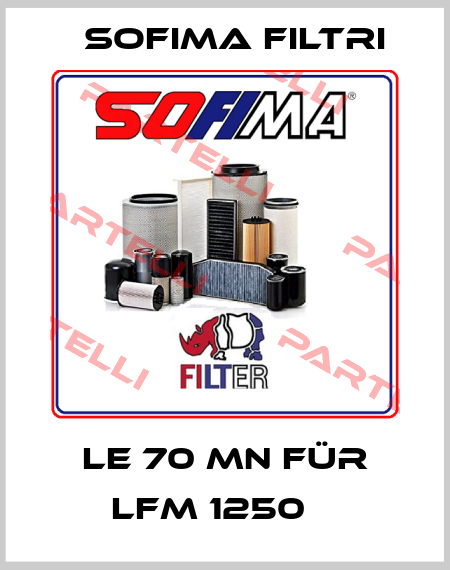 LE 70 MN für LFM 1250μ  Sofima Filtri