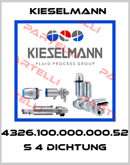 4326.100.000.000.52 S 4 DICHTUNG Kieselmann