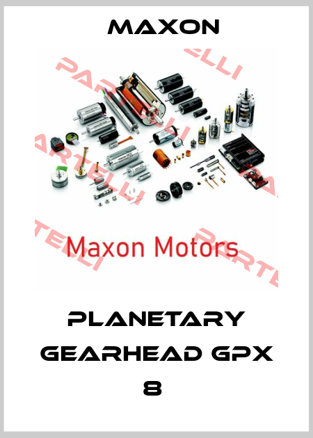 Planetary gearhead GPX 8  Maxon