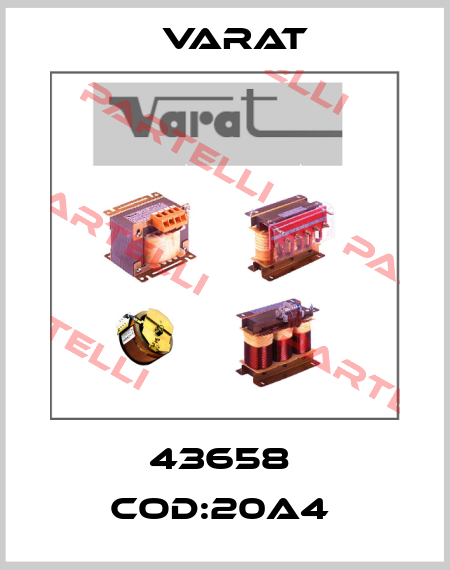43658  COD:20A4  Varat