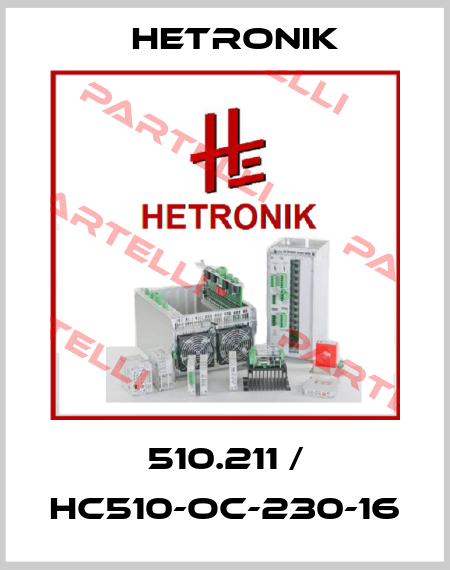 510.211 / HC510-OC-230-16 HETRONIK