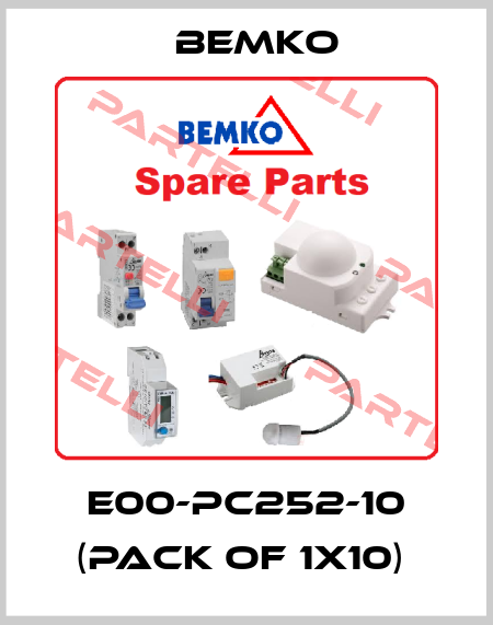 E00-PC252-10 (pack of 1x10)  Bemko