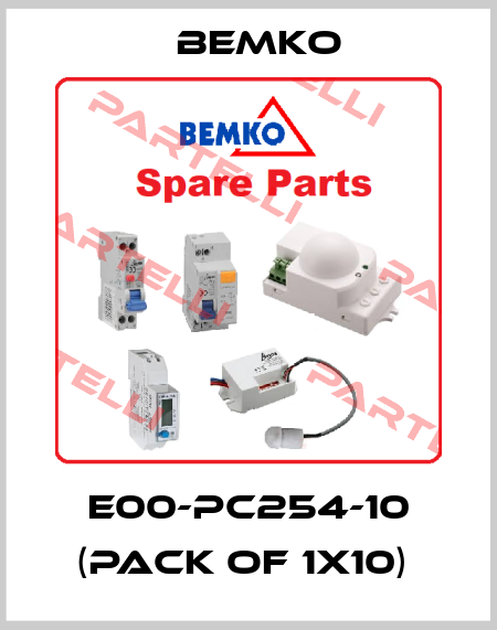 E00-PC254-10 (pack of 1x10)  Bemko
