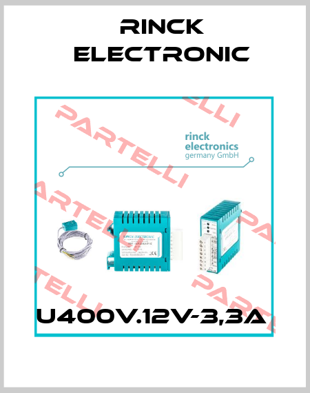 U400V.12V-3,3A  Rinck Electronic