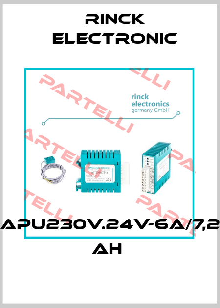 APU230V.24V-6A/7,2 Ah  Rinck Electronic