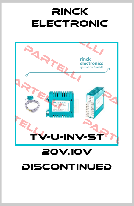 TV-U-INV-ST 20V.10V discontinued Rinck Electronic