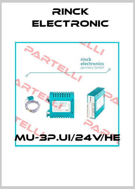 MU-3P.UI/24V/HE  Rinck Electronic