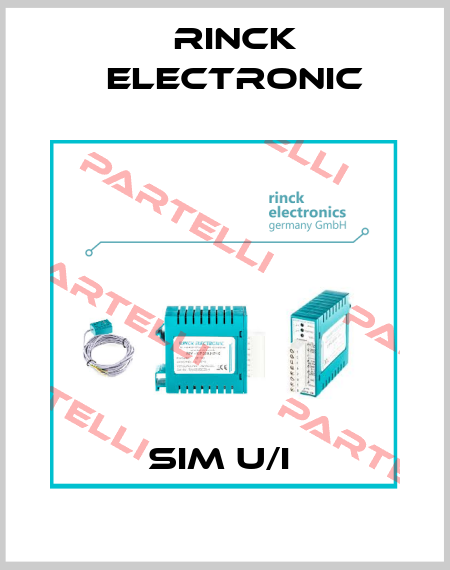 SIM U/I  Rinck Electronic
