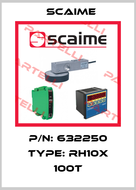 P/N: 632250 Type: RH10X 100t Scaime