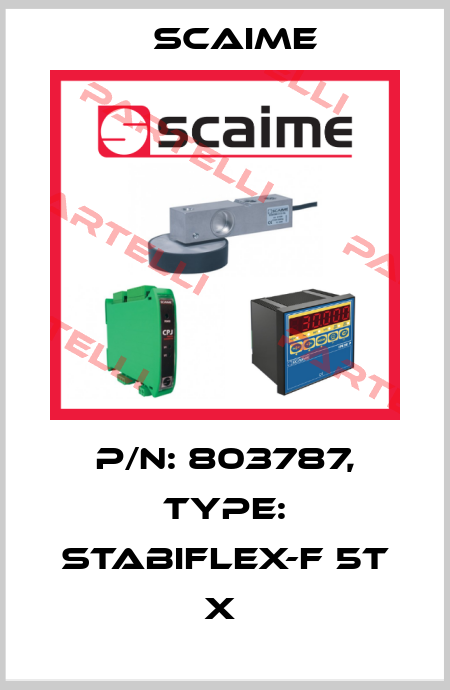 P/N: 803787, Type: STABIFLEX-F 5t X  Scaime