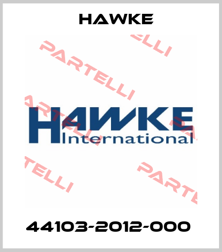 44103-2012-000  Hawke