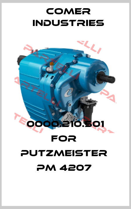 0000.210.501 FOR  PUTZMEISTER  PM 4207  Comer Industries