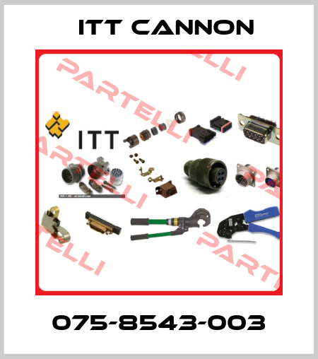 075-8543-003 Itt Cannon